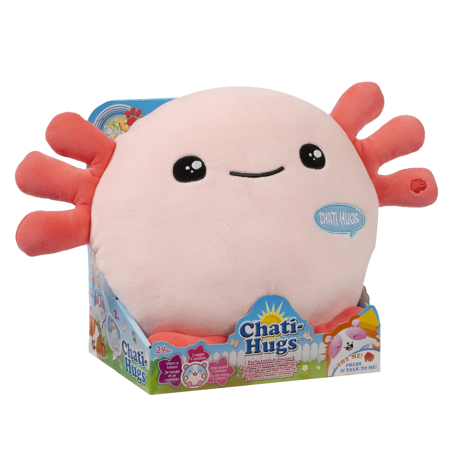 Peluche Interactive Chati Hugs