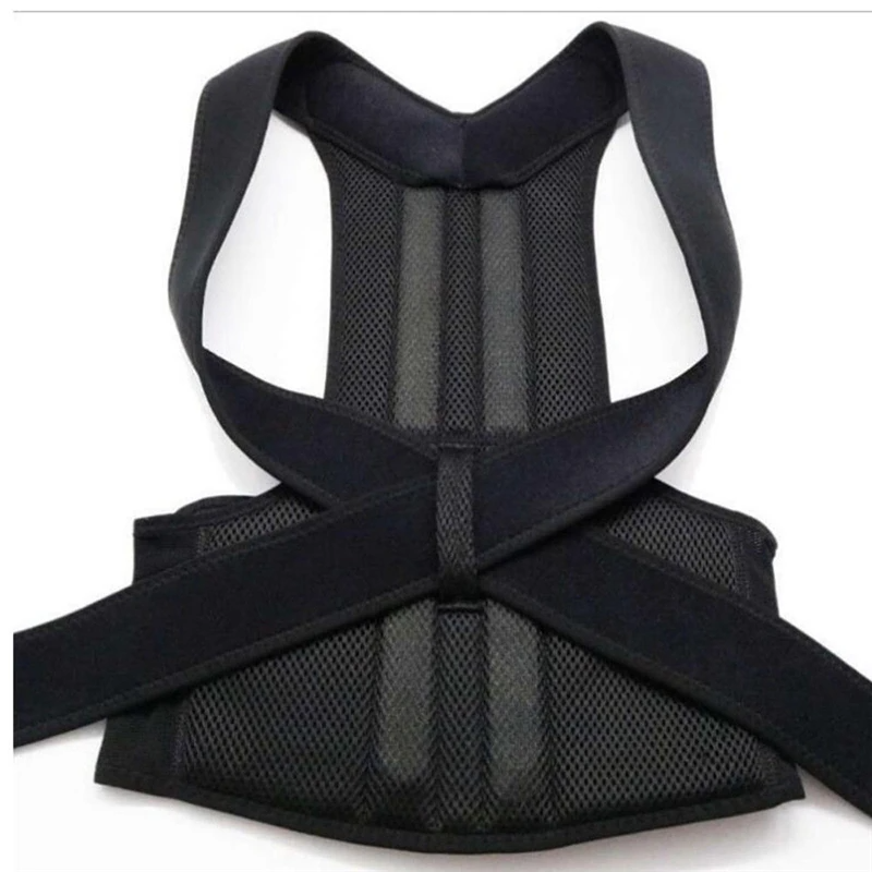 Correcteur de Posture Ajustable avec Soutien Lombaire – Soulage le Dos et Redresse les Épaules