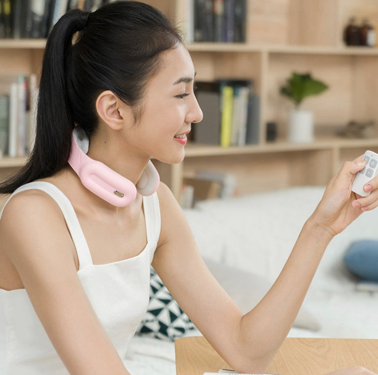 Masseur Intelligent Cervical et Épaules – Télécommande Intégrée
