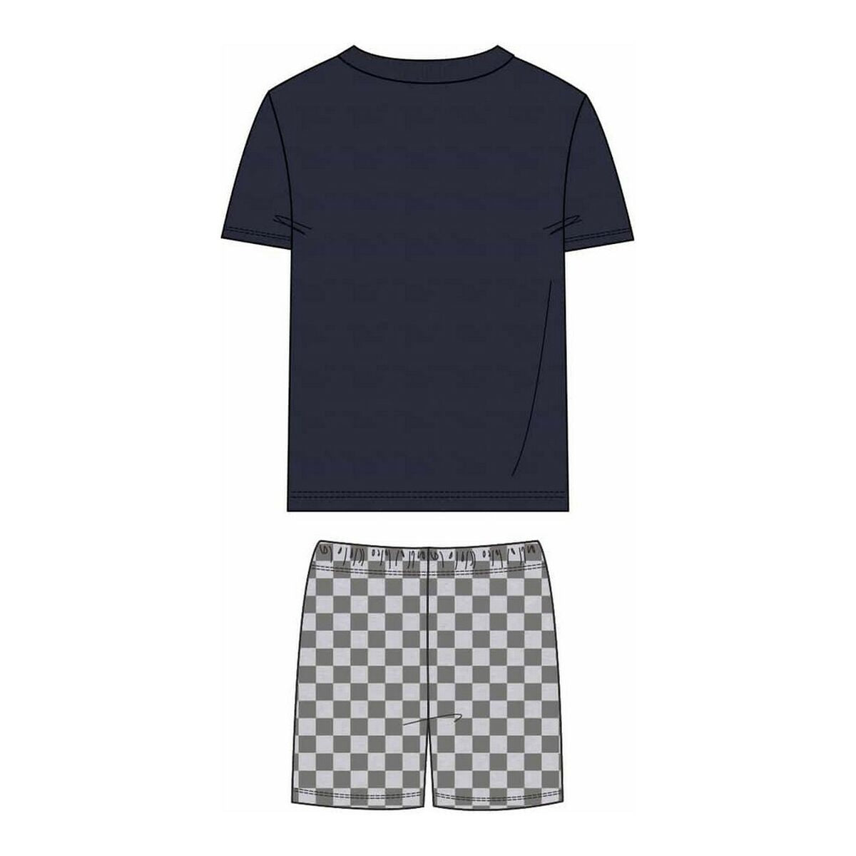 Pyjama Enfant Harry Potter Gris – 100 % Coton Maison Gryffondor