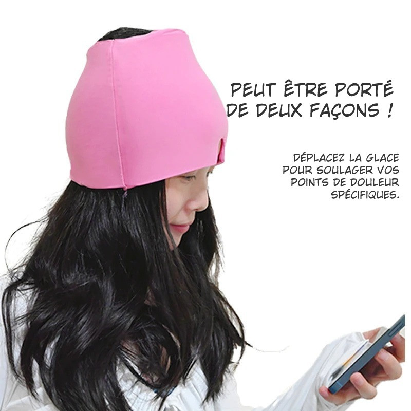 Gel Ice Cap – Casque Thérapeutique Froid/Chaud