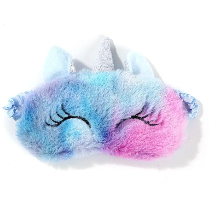 Masque de Sommeil Licorne – Bandeau de Nuit Mignon pour Enfants | Accessoire de Détente & Voyage