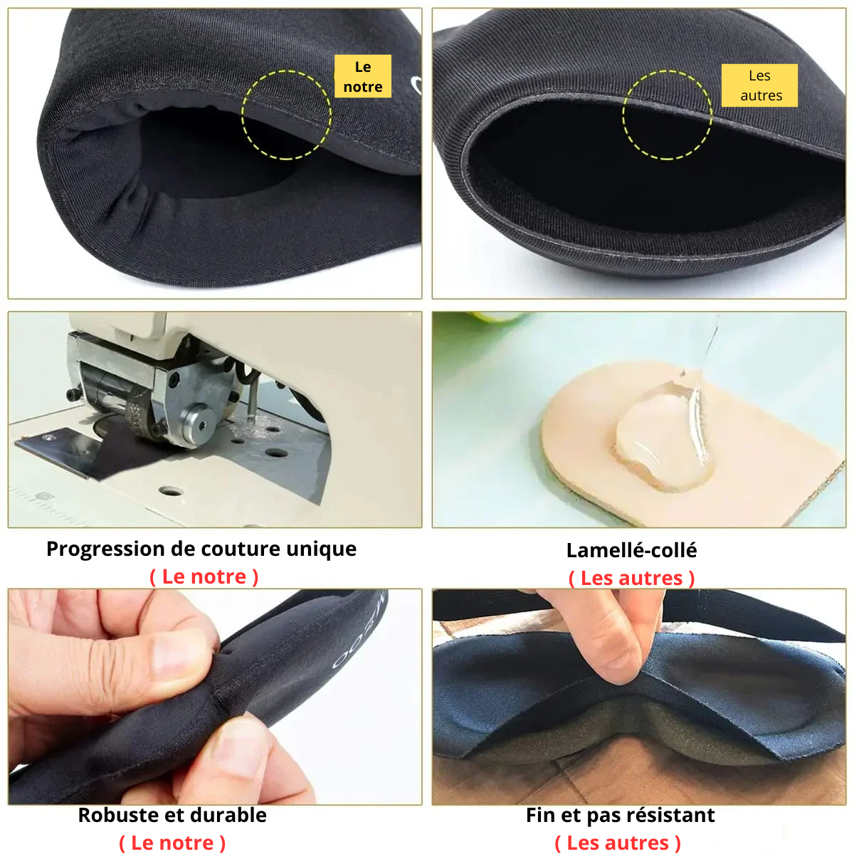3D Contoured Eye Sleep Mask, Night Mask for Men and Women.