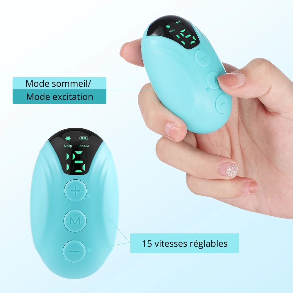 Smart anti-stress and anti-anxiety sleep instrument.
