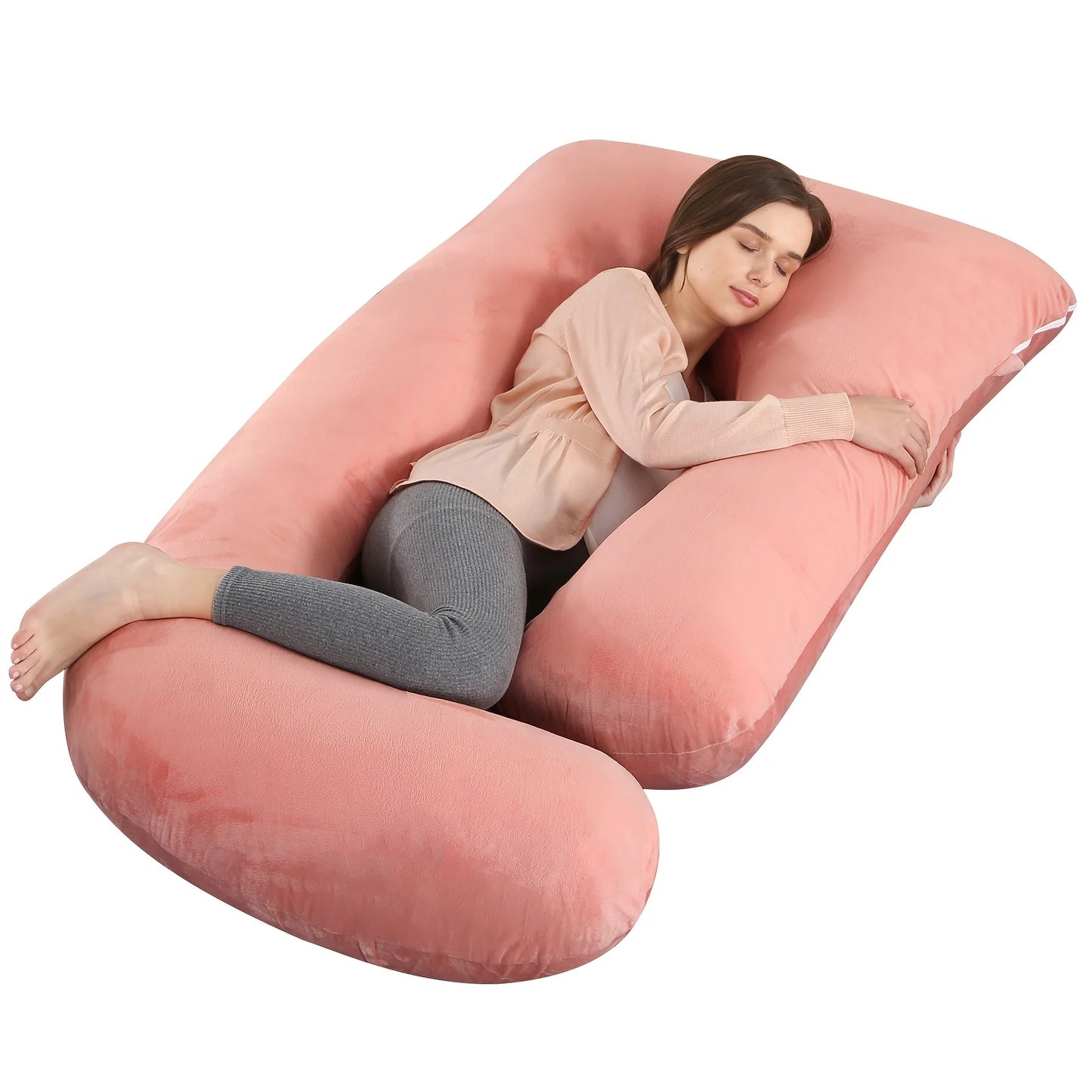 Oreiller – Coussin de Grossesse & Allaitement | Soutien Dos, Jambes & Ventre