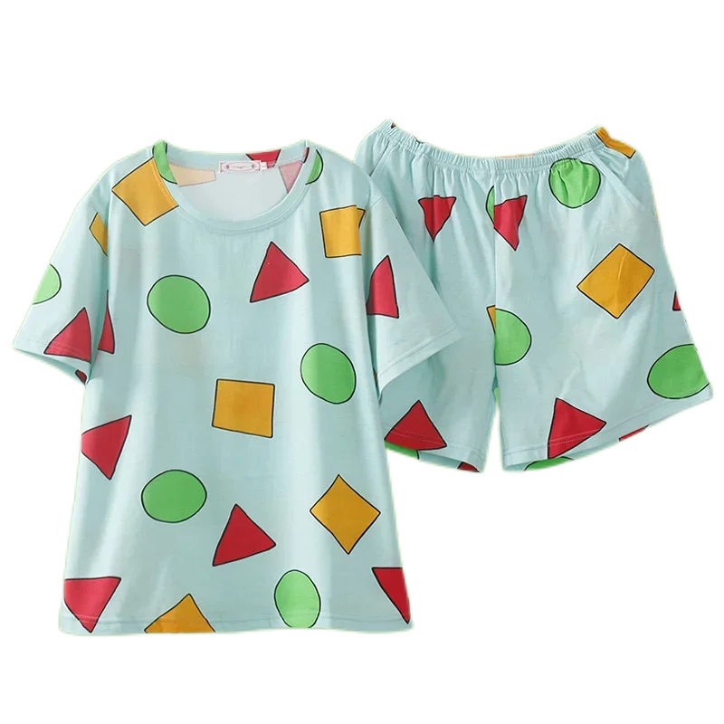 Pyjama Homme à Motif Géométrique – Confort Léger et Style Minimaliste
