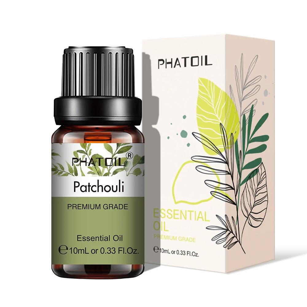 Huile Essentielle 100 % Naturelle 10 ml – Lavande, Jasmin, Vanille | Diffuseur & Soins DIY