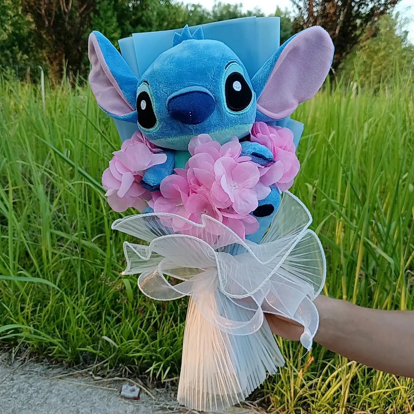 đ Bouquet Peluche Lilo & Stitch â Fleurs & Tendresse Ă Offrir