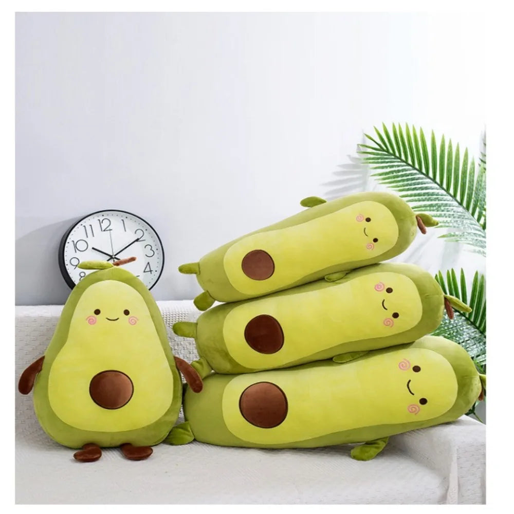 Peluche Avocat Géante – Coussin Moelleux & Mignon