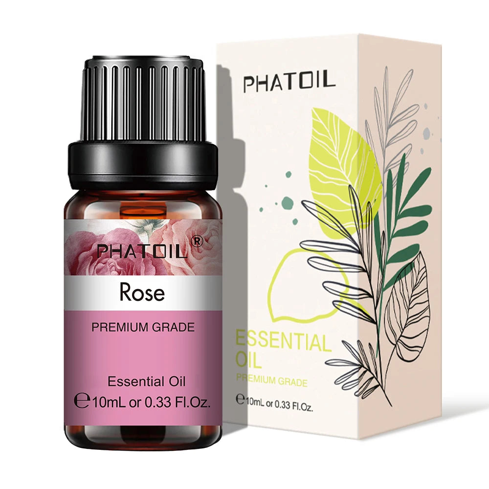 Huile Essentielle 100 % Naturelle 10 ml – Lavande, Jasmin, Vanille | Diffuseur & Soins DIY