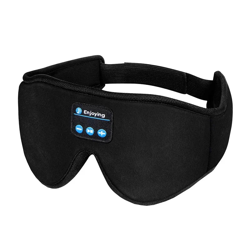 Sleep mask with headphones, 3D contour, night mask for men and women.