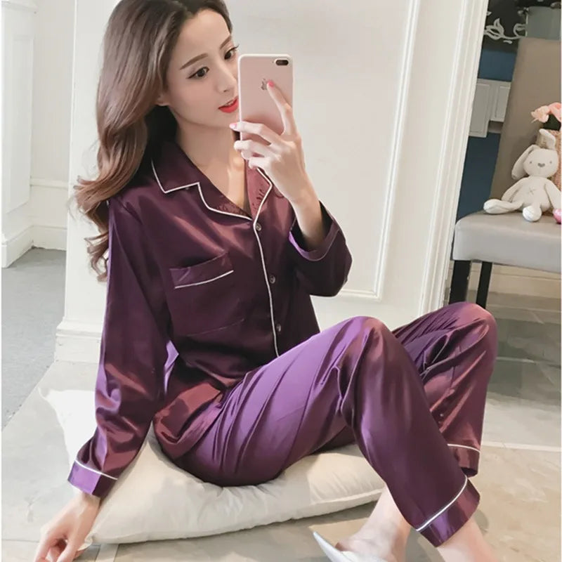 Pyjama Femme Satin – Ensemble 2 Pièces Débardeur & Short | Loungewear Élégant et Léger