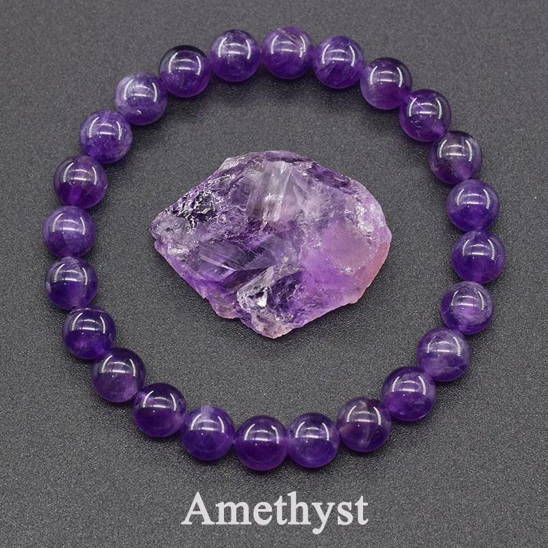 Bracelet en Apatite Bleue Naturelle – Énergie, Circulation & Vitalité