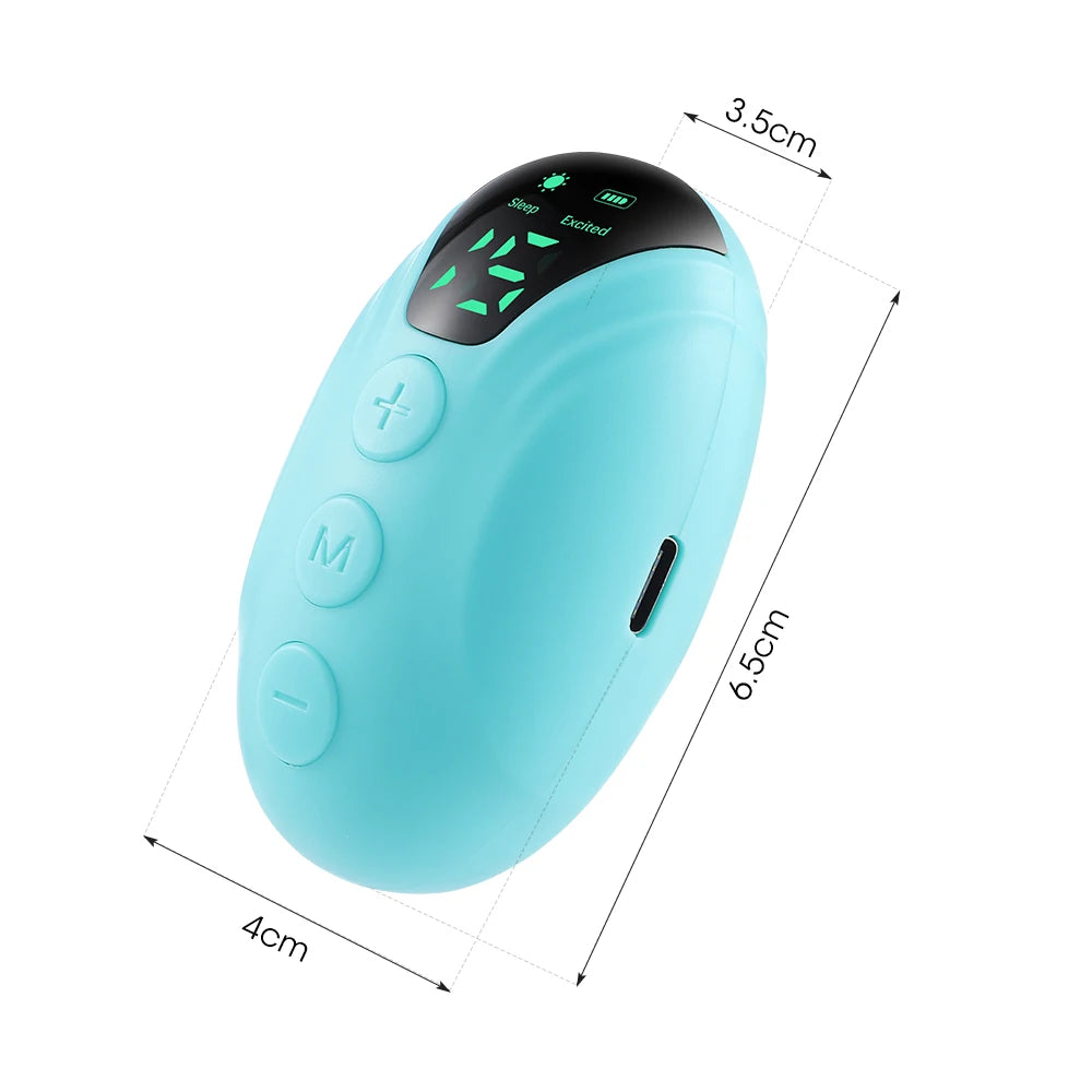 Smart anti-stress and anti-anxiety sleep instrument.