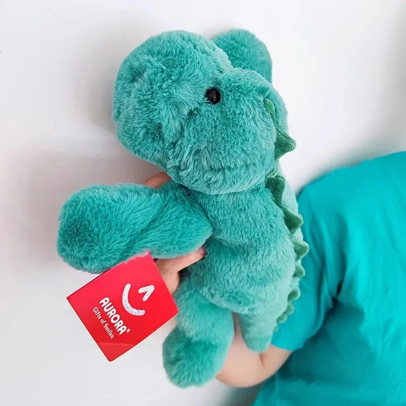 Peluche Dinosaure Verte 35 cm – Doudou Doux & Réconfortant