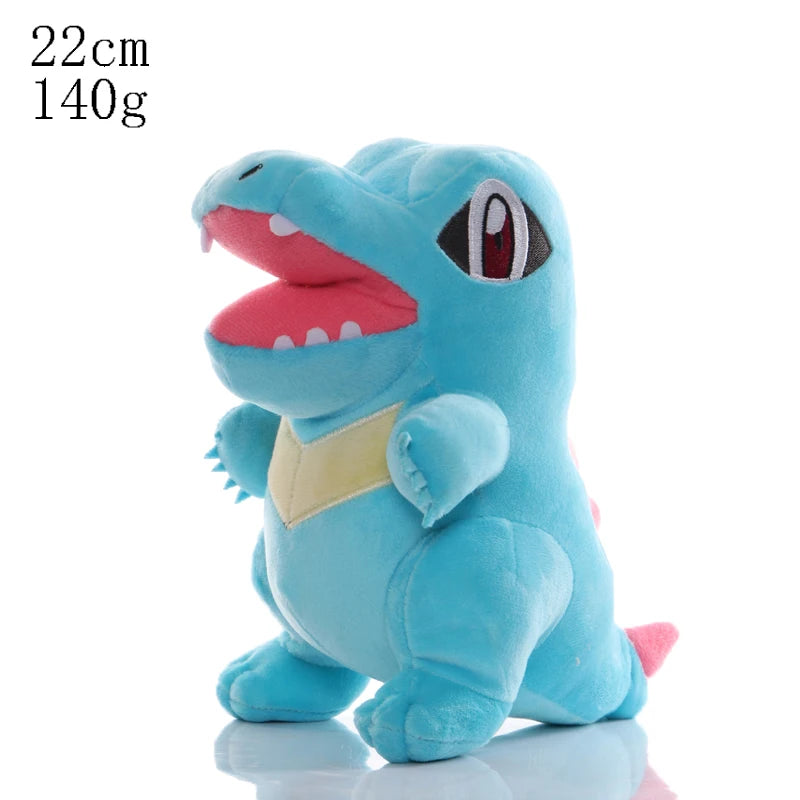 Peluches Pokémon Kawaii – Collection Complète | Pikachu, Dracolosse & +30 Modèles