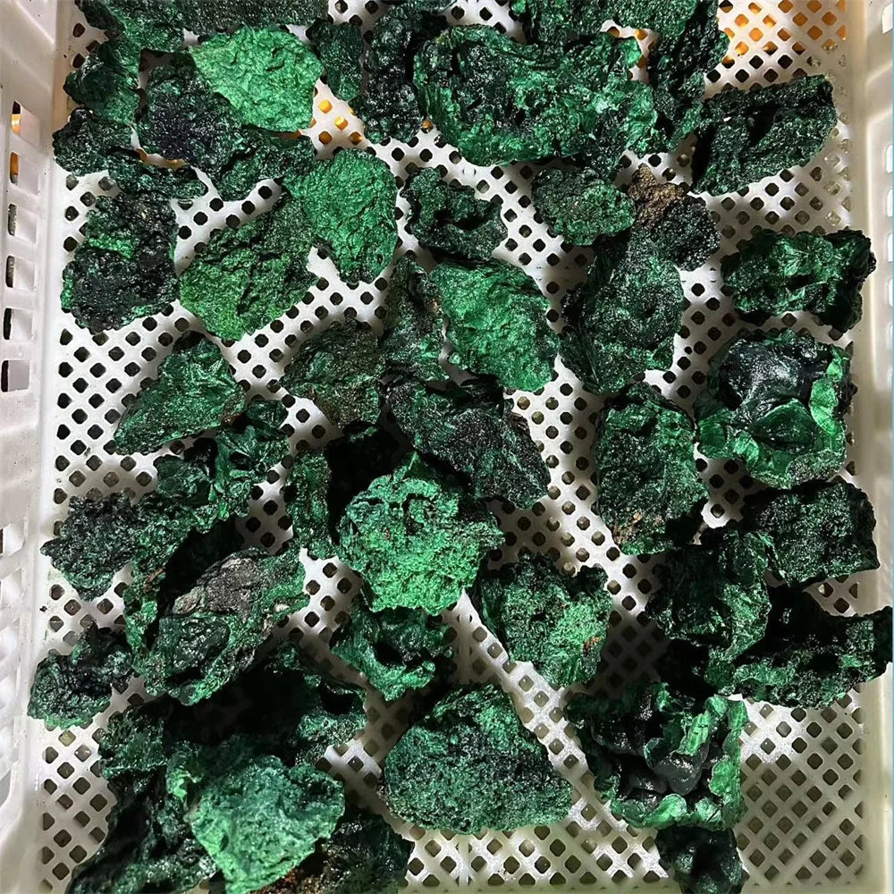 Malachite Verte Naturelle – Pierre Brute Décorative & Énergétique