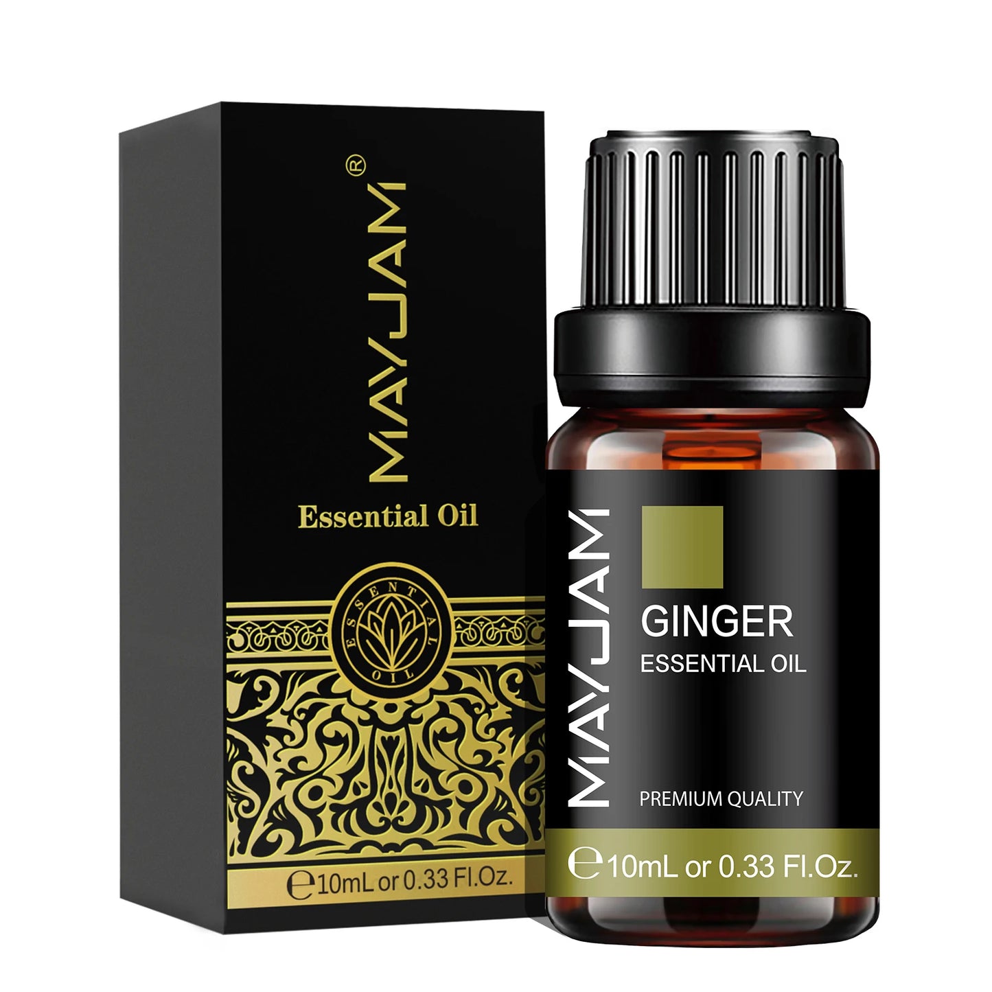 Huile Essentielle MAYJAM 10 ml – Lavande, Eucalyptus, Jasmin, Vanille, Santal | Bien-être & Diffuseur | DelvaBlue
