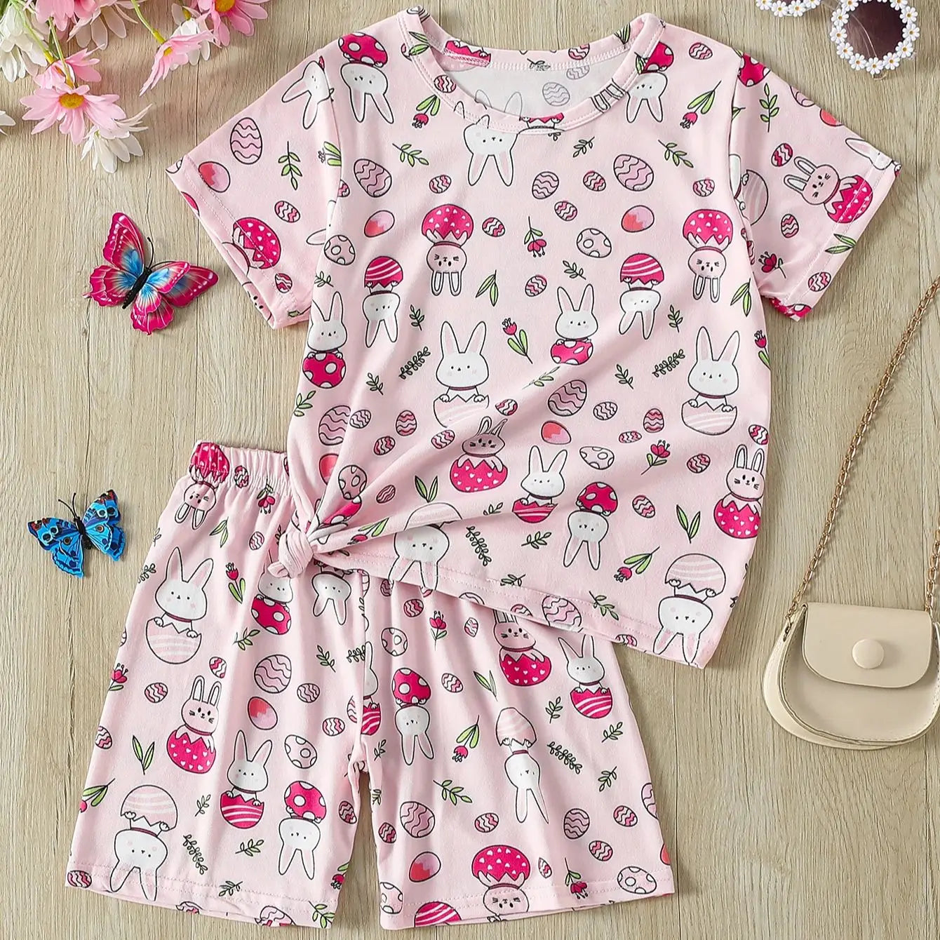 Pyjama Enfant 2 Pièces – Motifs Mignons & Confort Quotidien