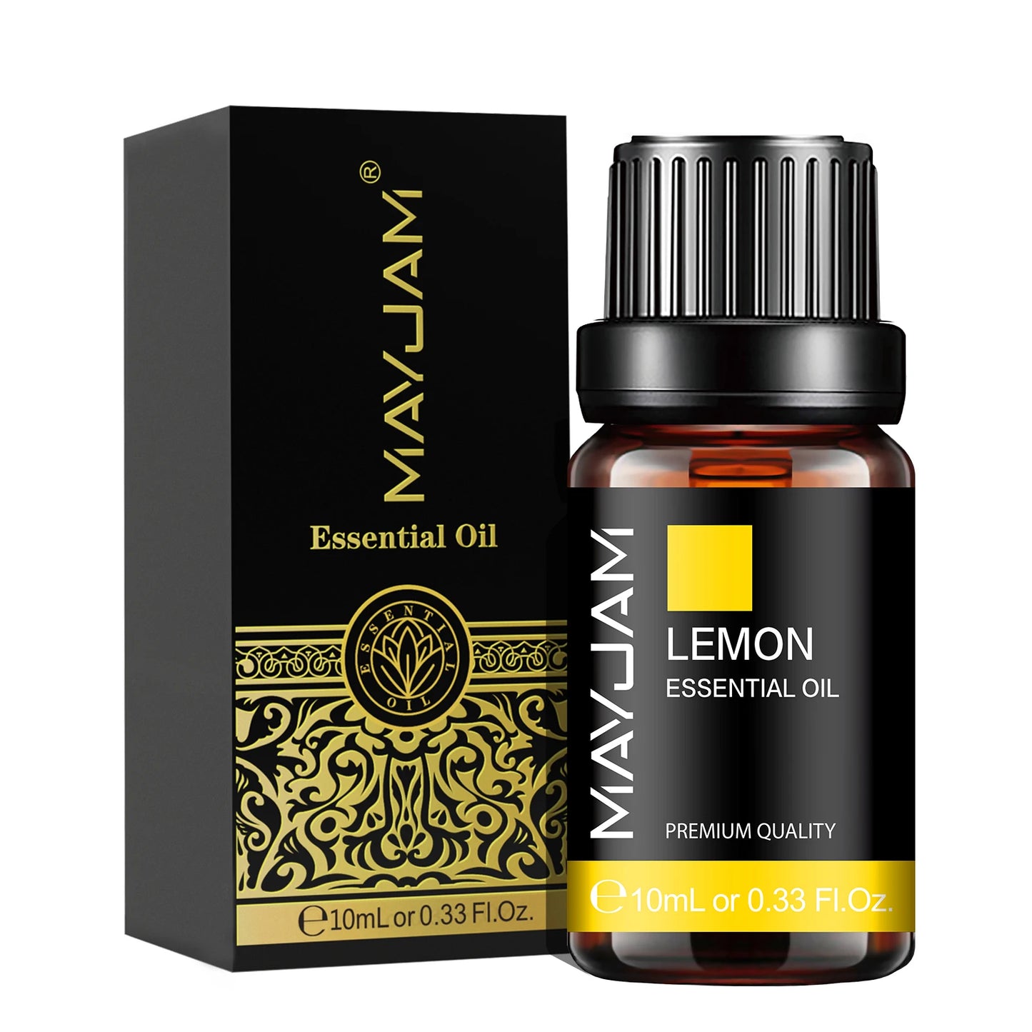 Huile Essentielle MAYJAM 10 ml – Lavande, Eucalyptus, Jasmin, Vanille, Santal | Bien-être & Diffuseur | DelvaBlue