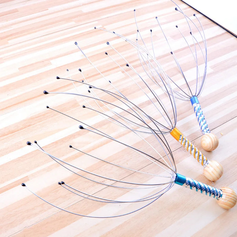 Anti-stress head massager – Scalp relaxation and well-being