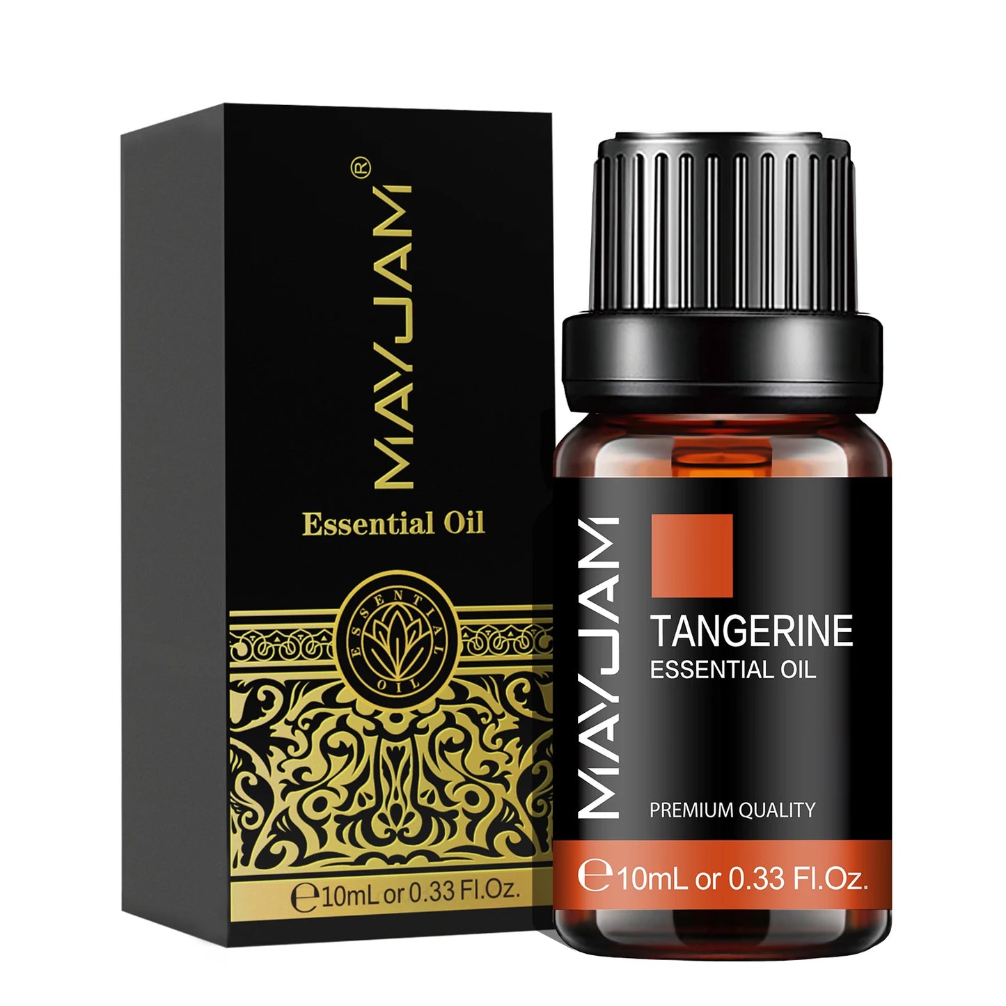 Huile Essentielle MAYJAM 10 ml – Lavande, Eucalyptus, Jasmin, Vanille, Santal | Bien-être & Diffuseur | DelvaBlue