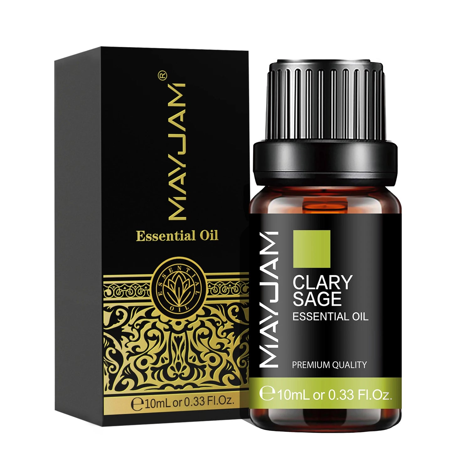 Huile Essentielle MAYJAM 10 ml – Lavande, Eucalyptus, Jasmin, Vanille, Santal | Bien-être & Diffuseur | DelvaBlue