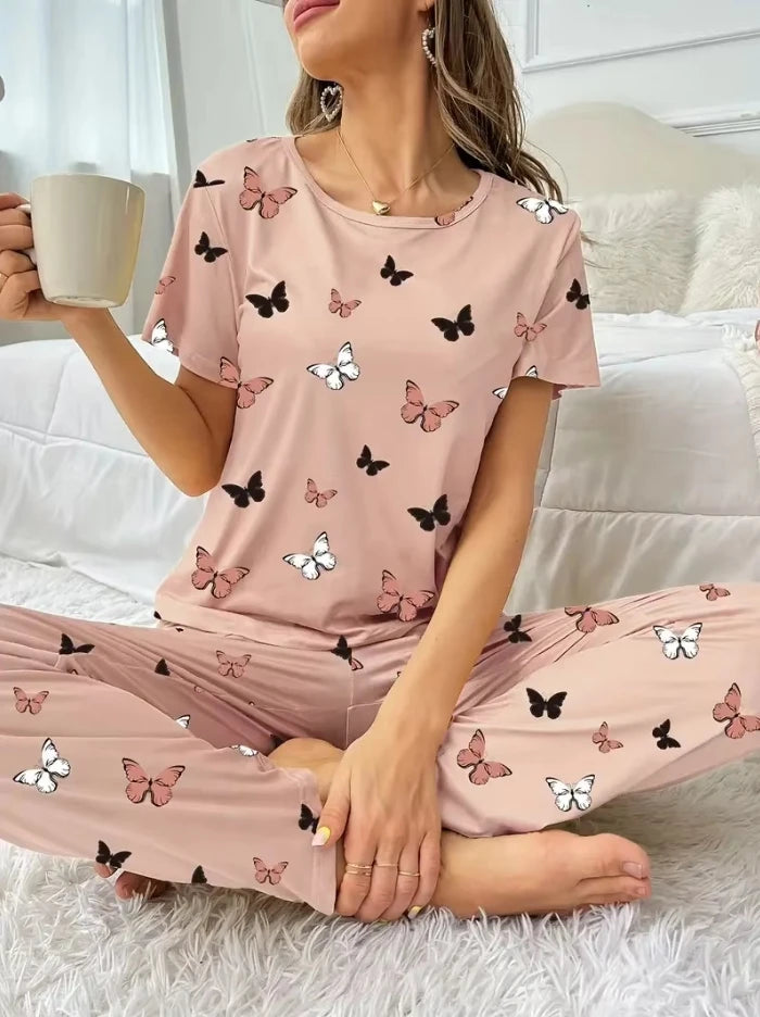 Ensemble Pyjama Satiné Femme Élégance & Confort