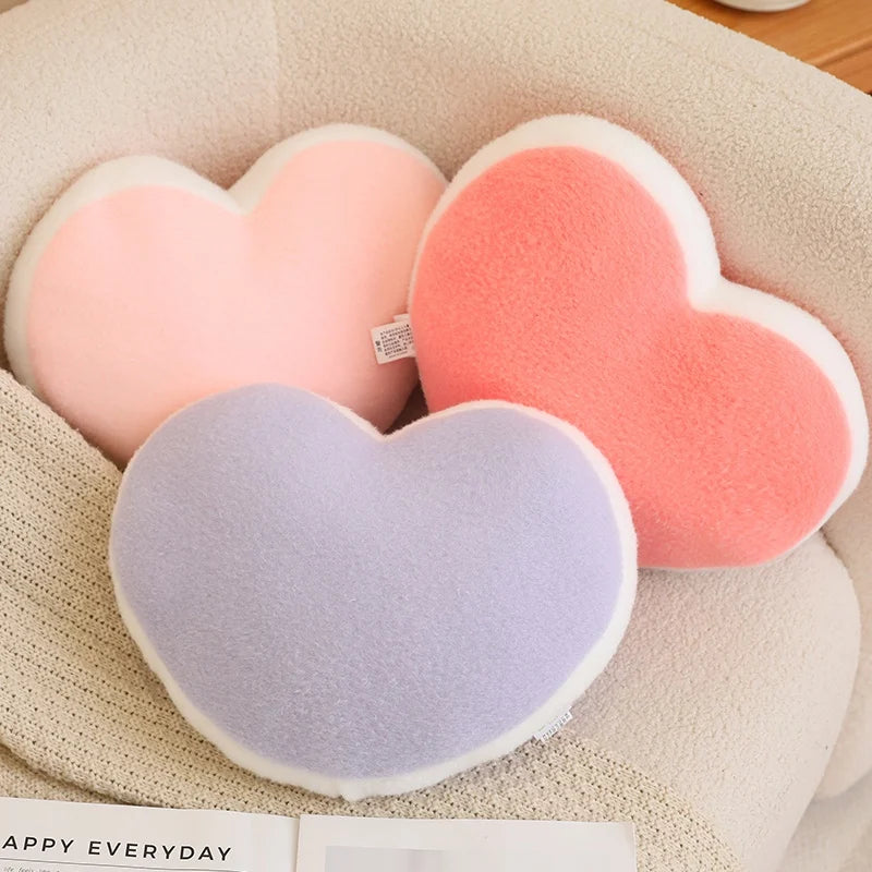 Coussins Peluche Décoratifs – Formes Ciel & Nature | Étoile, Lune, Fleur, Cœur, Arc-en-ciel