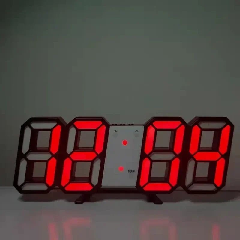 Horloge Digitale LED 3D