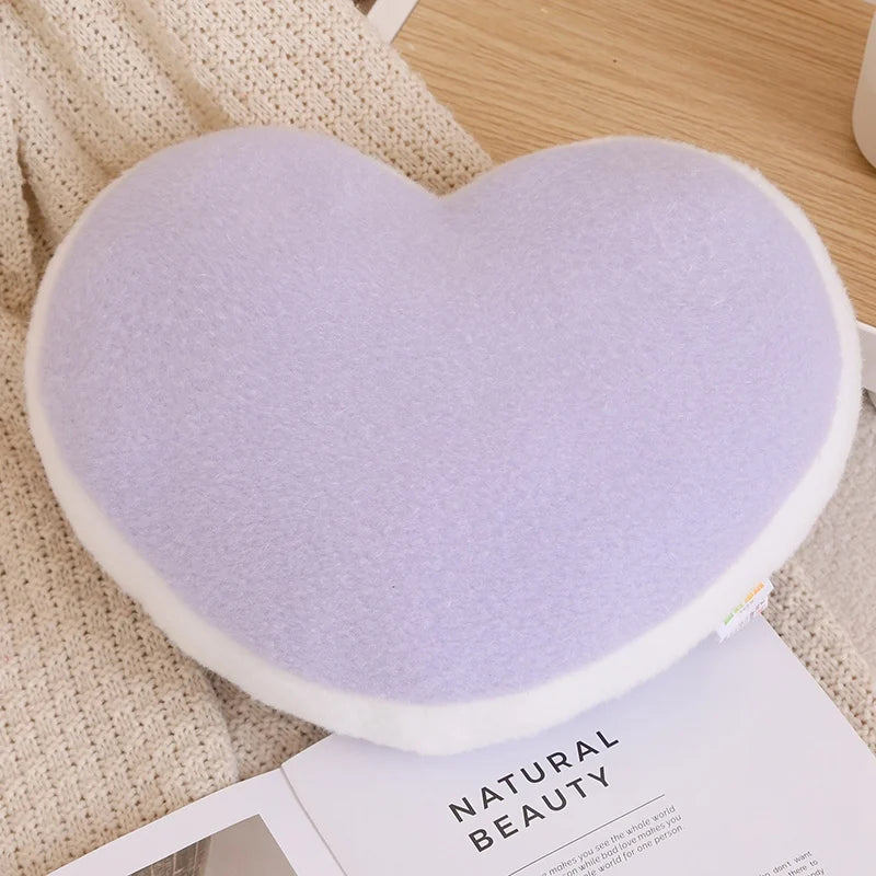 Coussins Peluche Décoratifs – Formes Ciel & Nature | Étoile, Lune, Fleur, Cœur, Arc-en-ciel