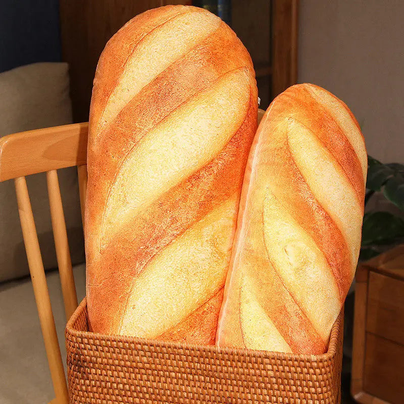 Peluche Baguette Française Géante – Coussin Pain Moelleux & Original
