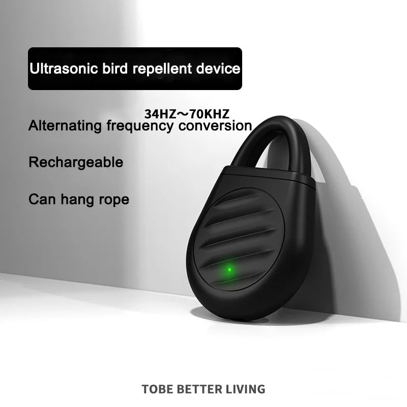 🦟 Répulsif Électronique Portable à Ultrasons – Anti-Moustiques Intelligent
