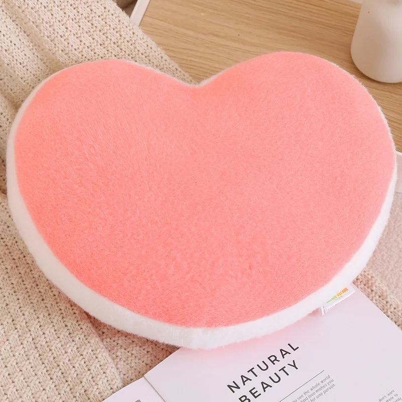 Coussins Peluche Décoratifs – Formes Ciel & Nature | Étoile, Lune, Fleur, Cœur, Arc-en-ciel