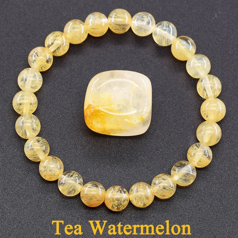 Bracelet en Apatite Bleue Naturelle – Énergie, Circulation & Vitalité