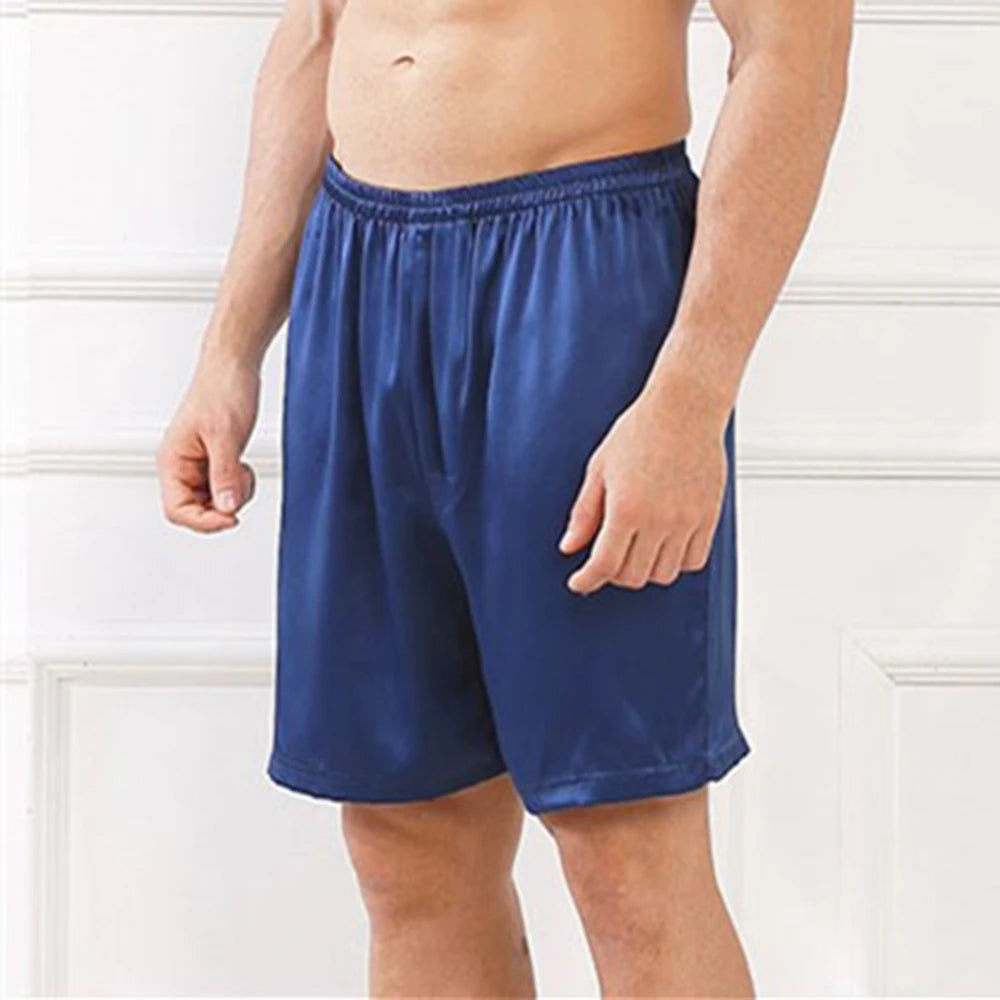 Short de Pyjama Homme – Satin Soie Brillant & Sexy