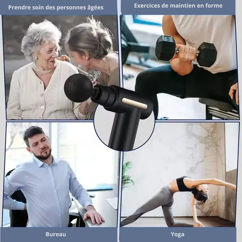 2025 Electric Massage Gun – Professional Muscle Relief and Relaxation