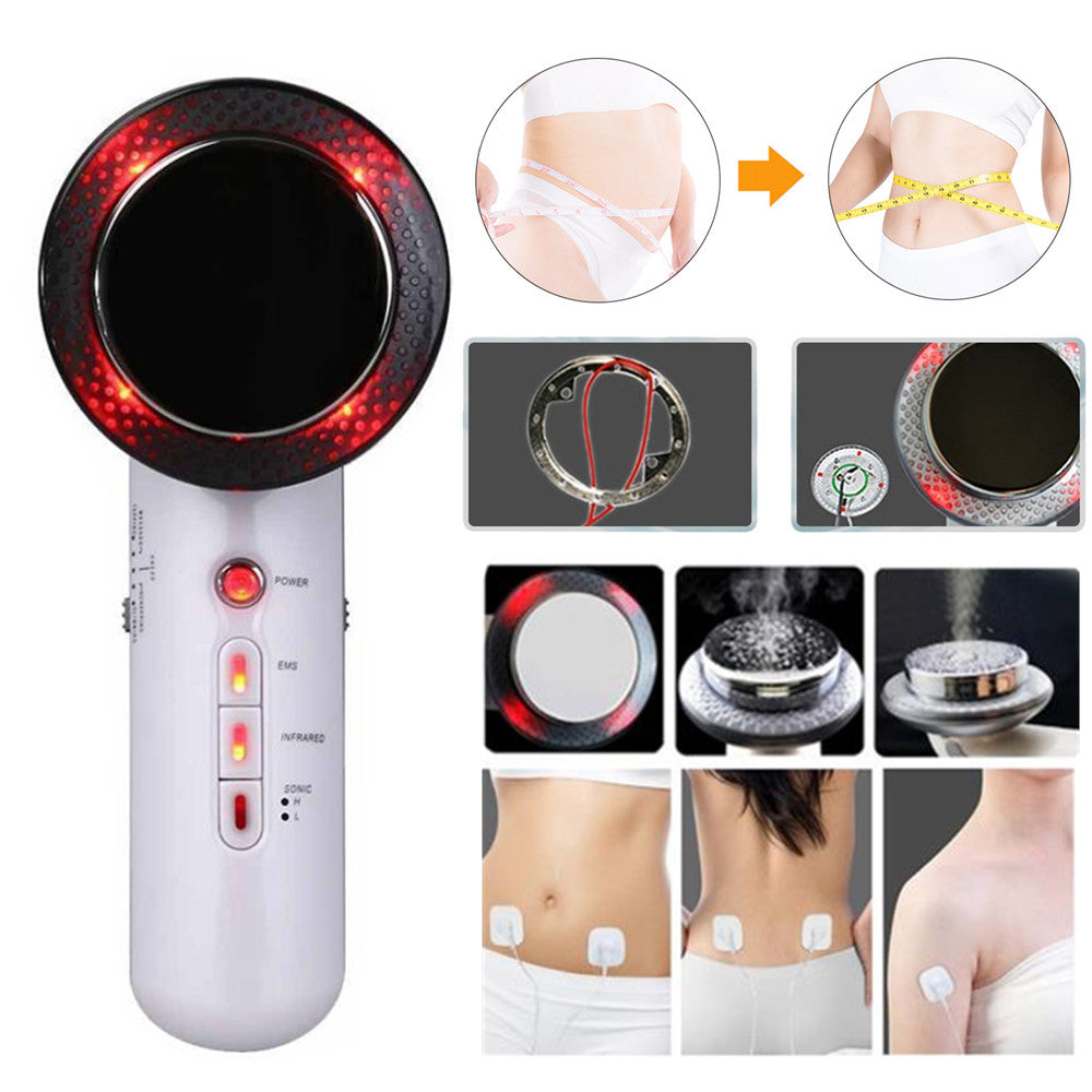 Appareil de Massage Minceur Ultrasons & Infrarouges – Raffermissement Visage & Corps
