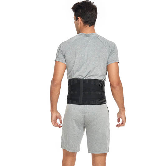 Ceinture Lombaire Ajustable – Soutien Bas du Dos & Soulagement Douleurs pour Hommes et Femmes