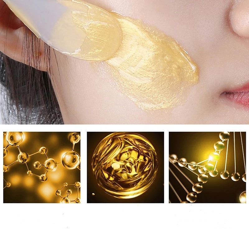Masque Peel-Off Or 24K & Bave d’Escargot – Hydratation & Éclat