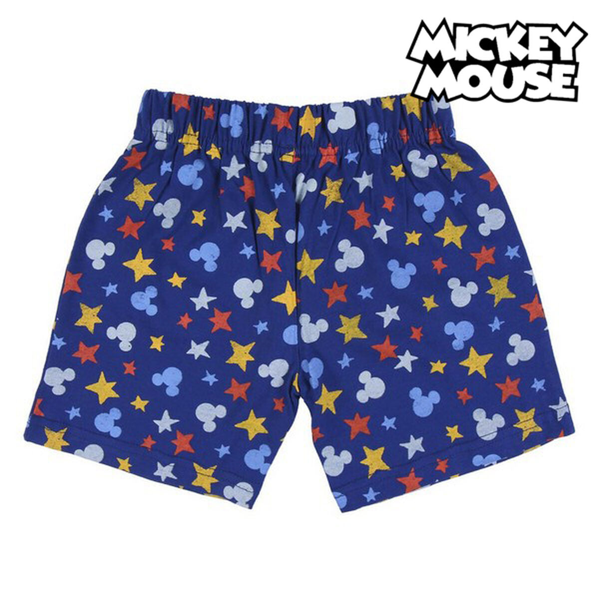 Pyjama Enfant Mickey Mouse Bleu – Ensemble Été Coton Léger