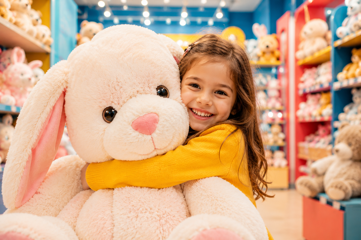 Les peluches géantes