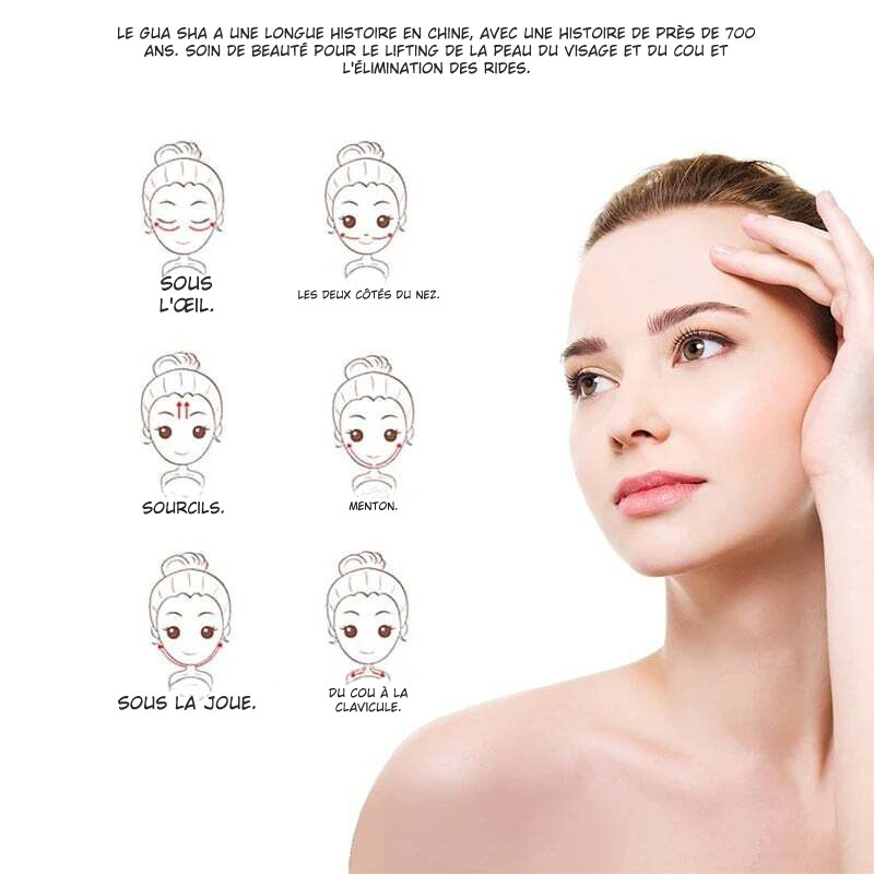 Rouleau de Jade Naturel – Massage Visage & Relaxation
