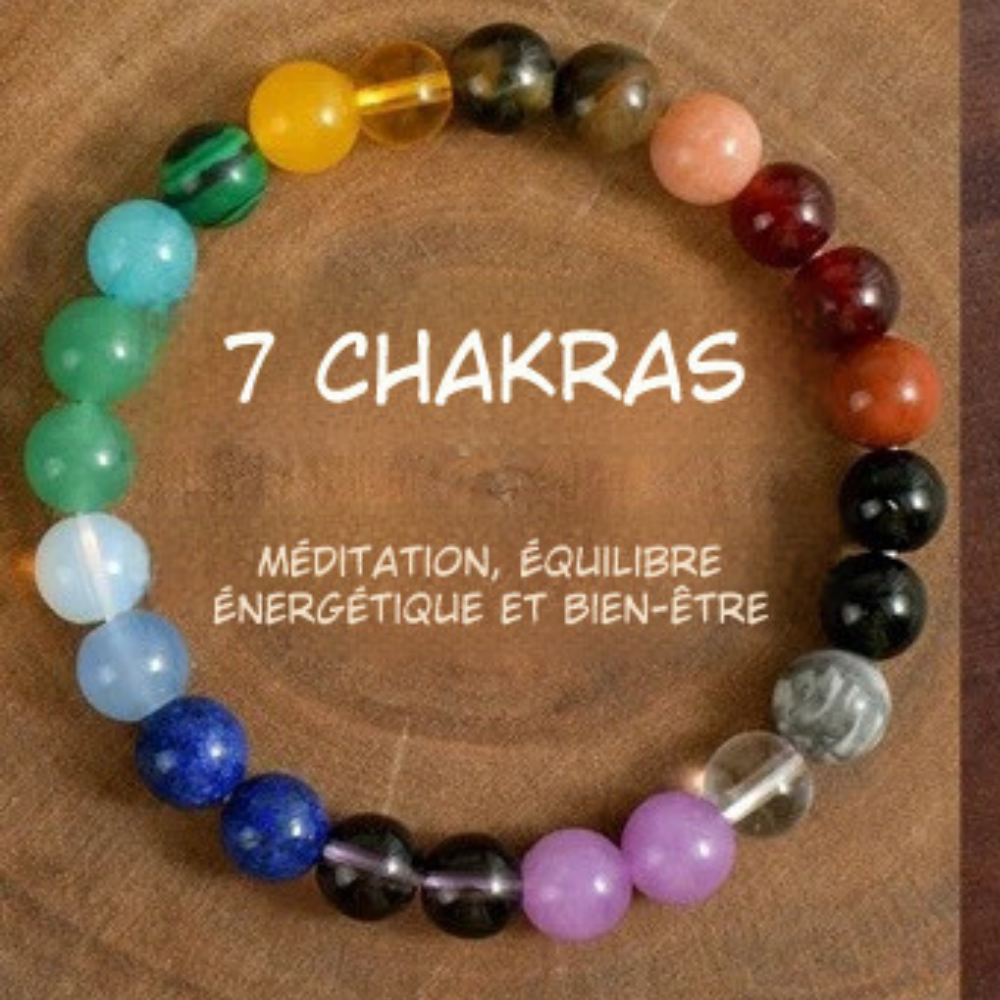 Bracelet Symbolique en Pierres Naturelles – Protection, Apaisement & Énergie Spirituelle