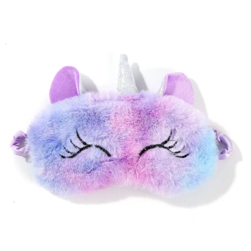 Masque de Sommeil Licorne – Bandeau de Nuit Mignon pour Enfants | Accessoire de Détente & Voyage