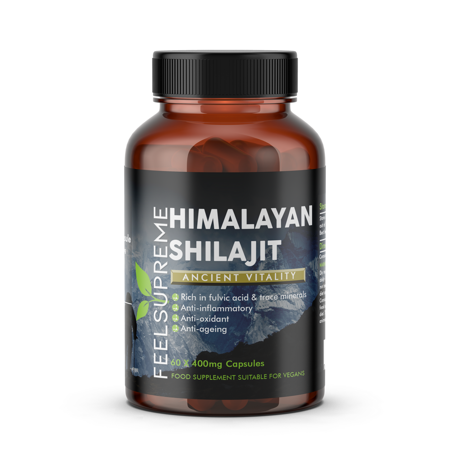 Premium Himalayan Shilajit – Énergie, Vitalité & Bien-être Naturel