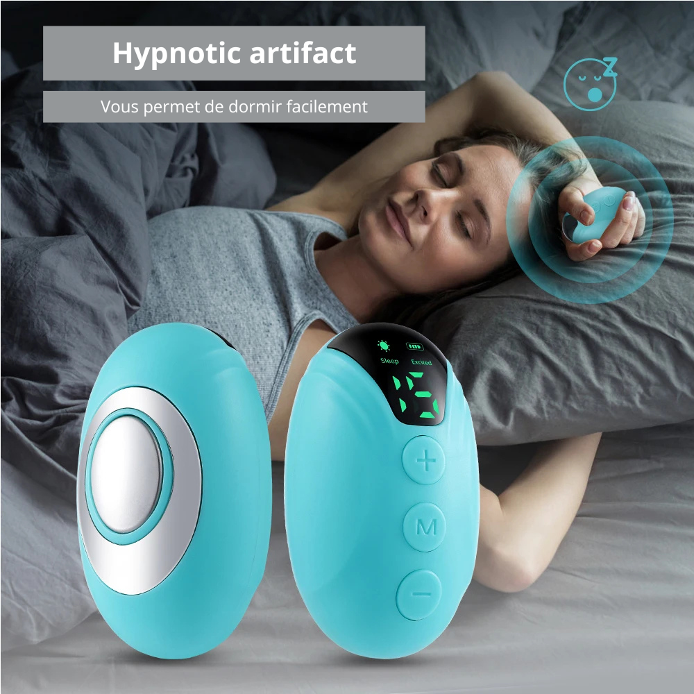 Smart anti-stress and anti-anxiety sleep instrument.