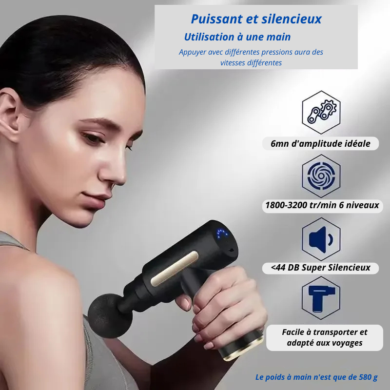 2025 Electric Massage Gun – Professional Muscle Relief and Relaxation