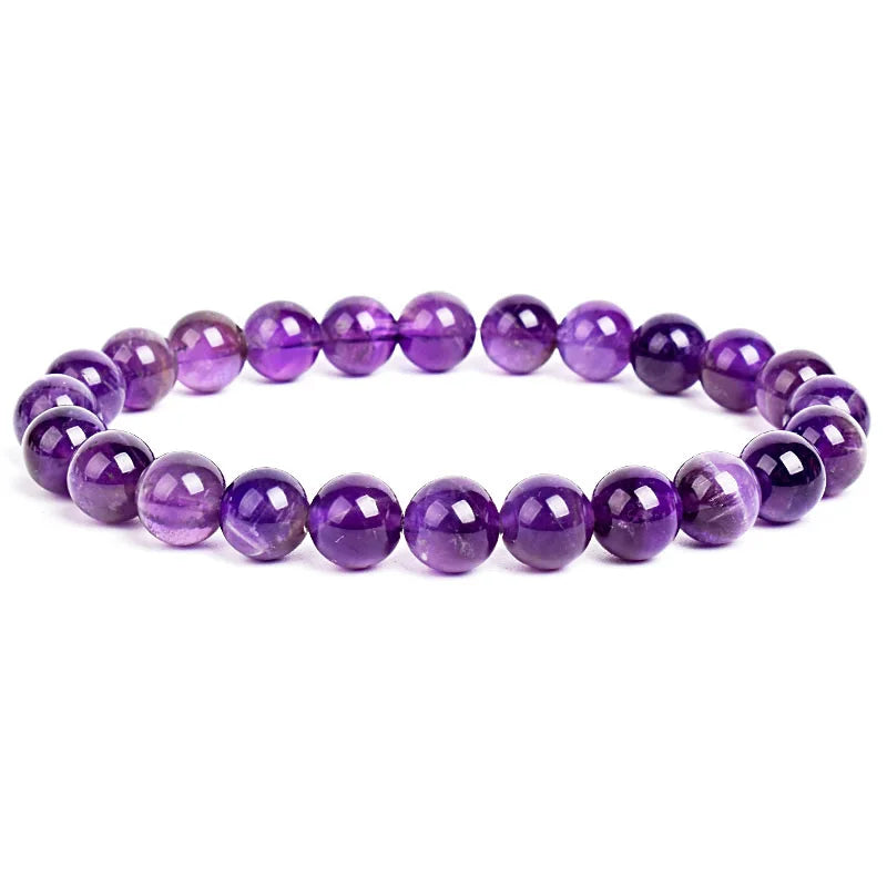 Bracelet Élastique en Pierres Naturelles – Énergie & Élégance