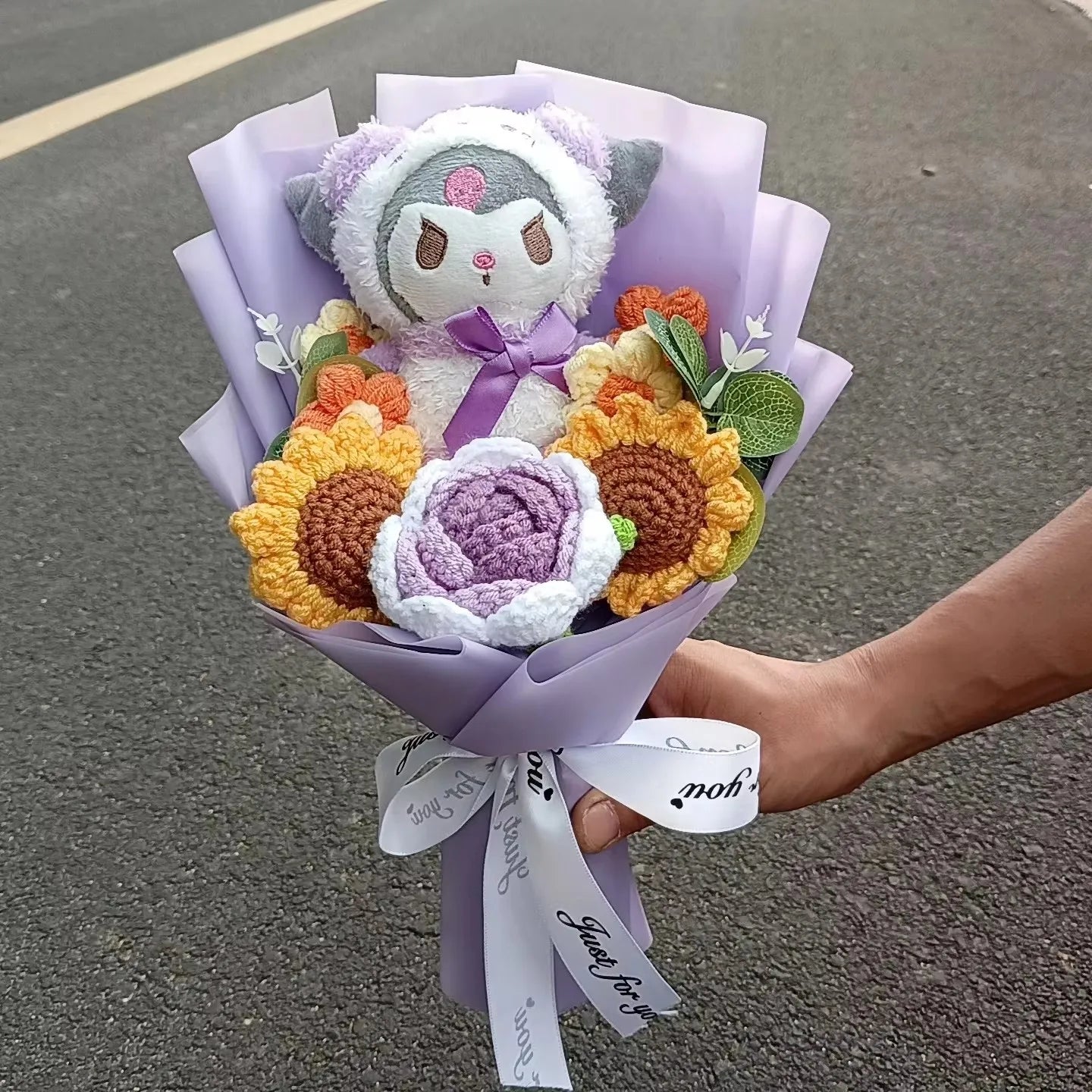 Bouquet Peluche Sanrio – Kuromi, My Melody & Friends